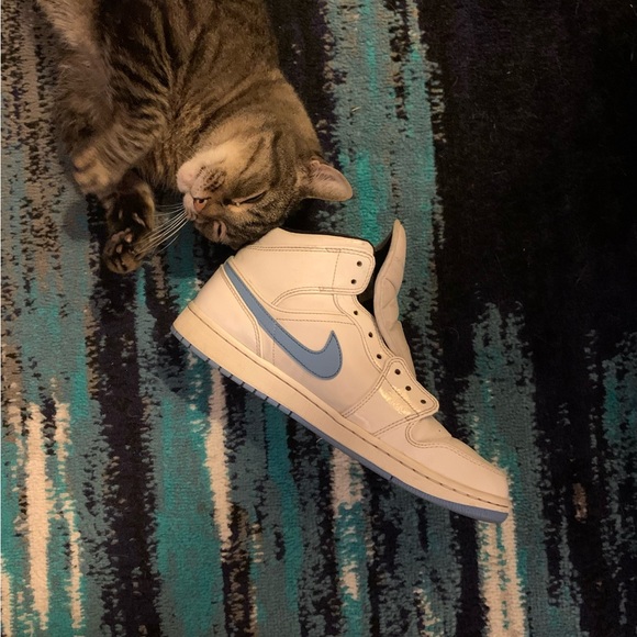 Jordan 1 2014 Legend Blue Men’s Sz 10 - Picture 4 of 11